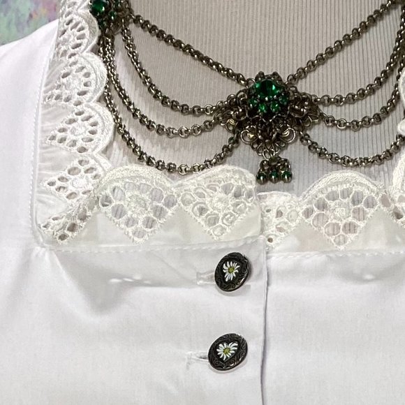 NWTπOriginal traditional high-quality Bavarian Dirndl with Apron & Blouse - Picture 13 of 16